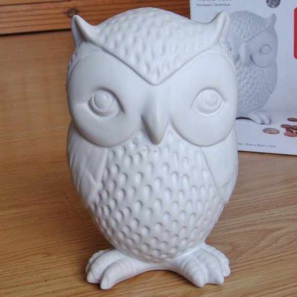 BNIB Kikkerland Design Owl Money Bank - Picture 4 of 6